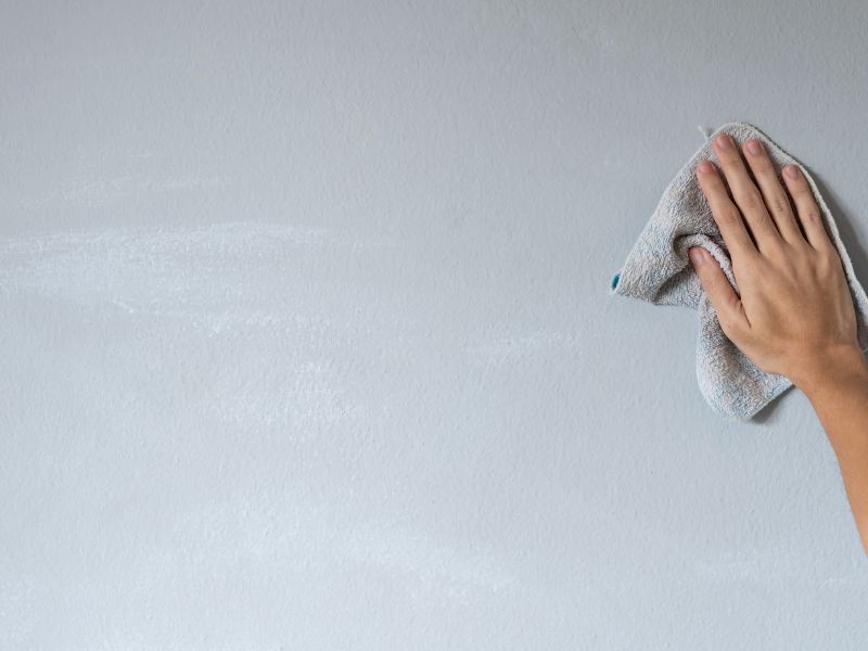 limpiar paredes pintadas